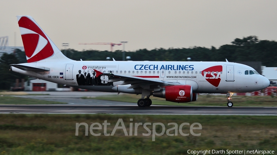 CSA Czech Airlines Airbus A319-112 (OK-OER) | Photo 219630