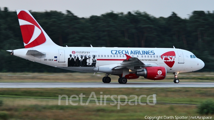 CSA Czech Airlines Airbus A319-112 (OK-OER) | Photo 219631