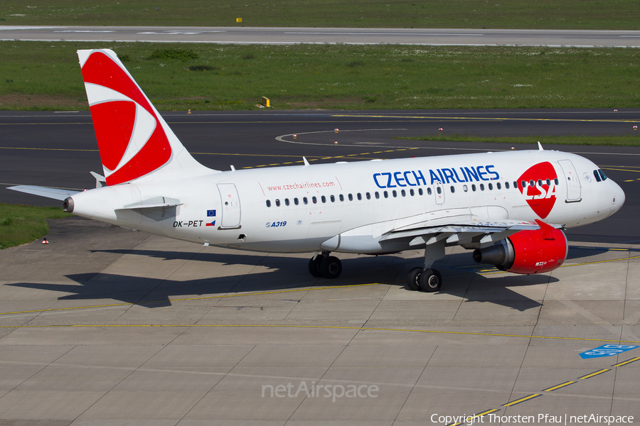 CSA Czech Airlines Airbus A319-112 (OK-PET) | Photo 63645