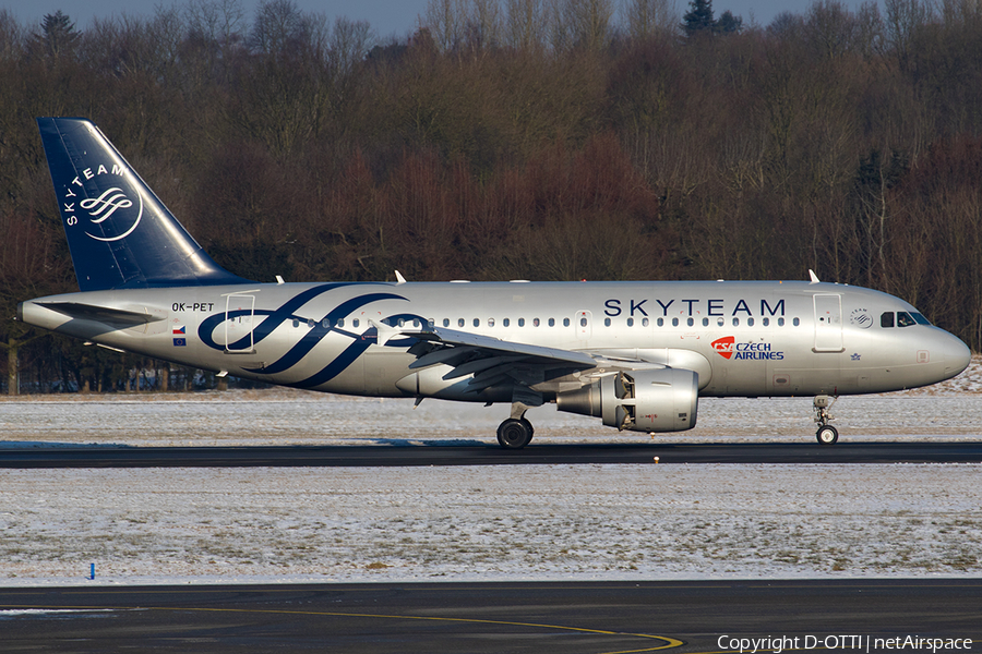 CSA Czech Airlines Airbus A319-112 (OK-PET) | Photo 224050
