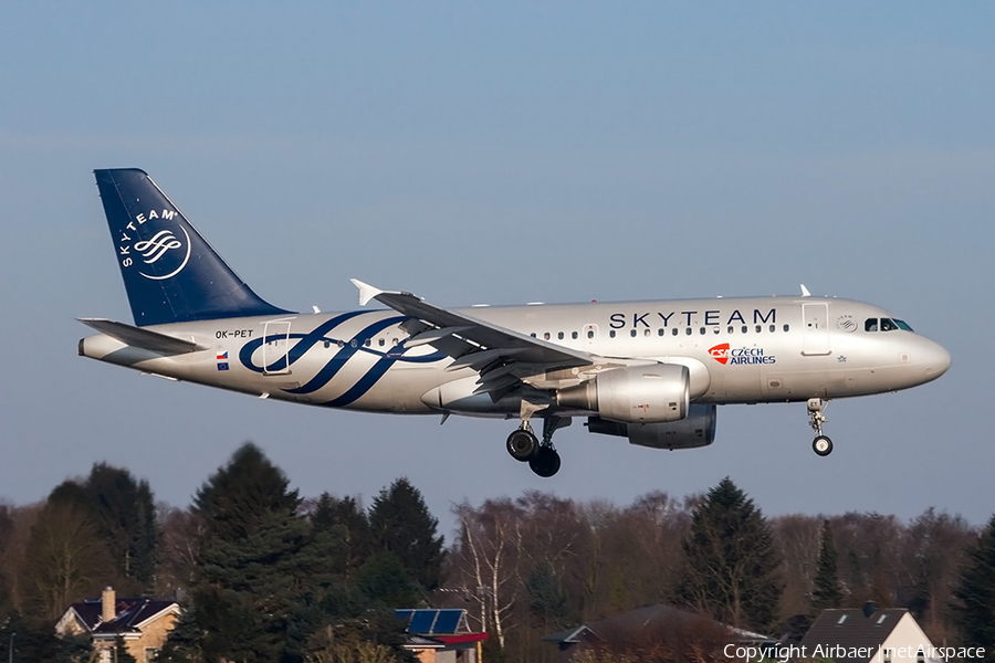 CSA Czech Airlines Airbus A319-112 (OK-PET) | Photo 224086