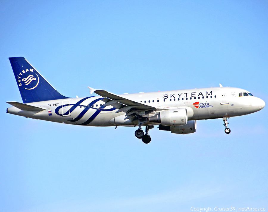CSA Czech Airlines Airbus A319-112 (OK-PET) | Photo 254536