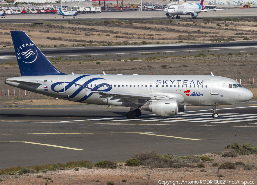 CSA Czech Airlines Airbus A319-112 (OK-PET) | Photo 213745