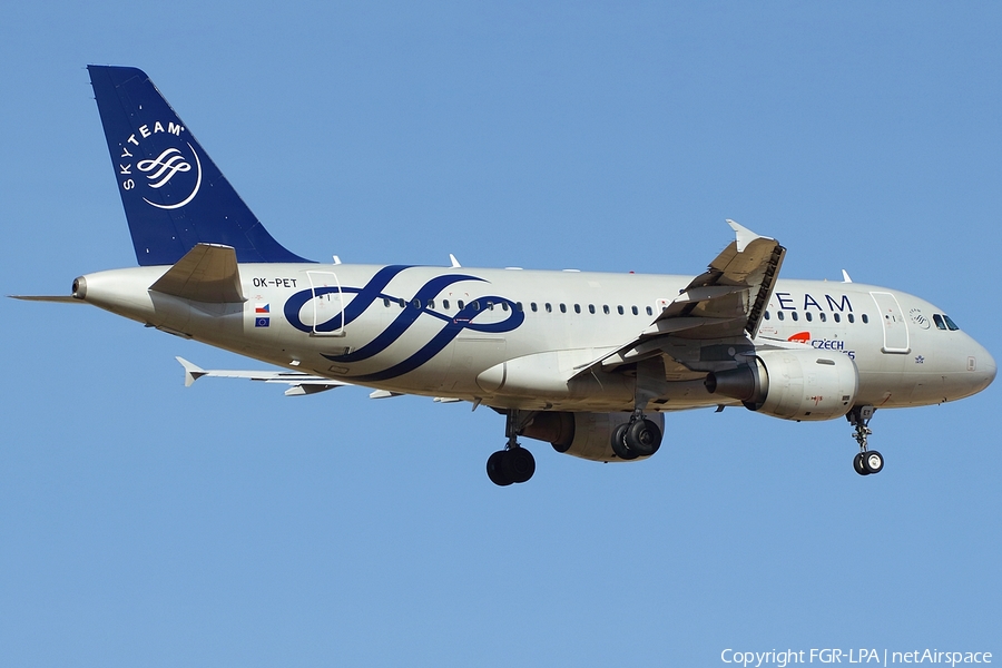 CSA Czech Airlines Airbus A319-112 (OK-PET) | Photo 518674