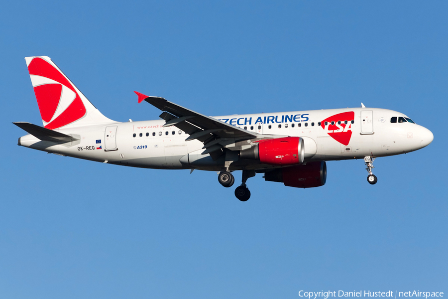 CSA Czech Airlines Airbus A319-112 (OK-REQ) | Photo 641313