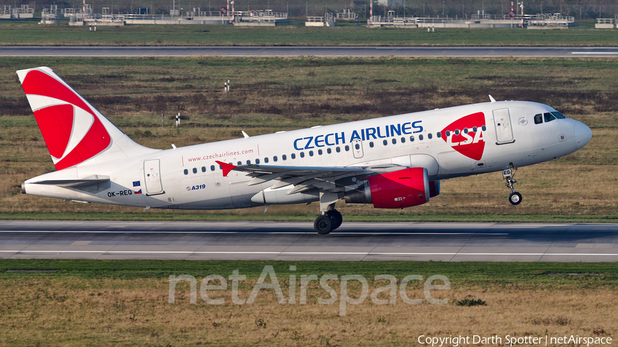 CSA Czech Airlines Airbus A319-112 (OK-REQ) | Photo 213528