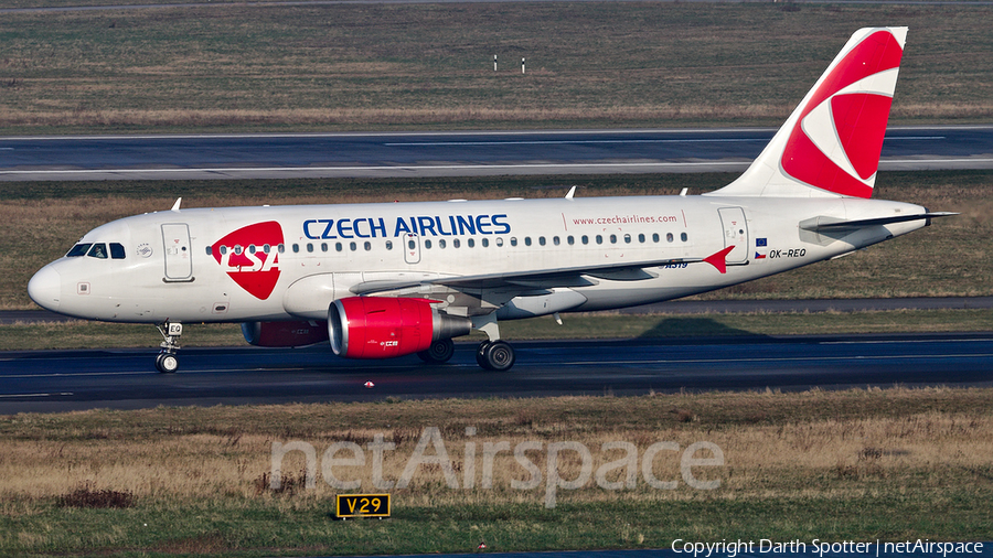 CSA Czech Airlines Airbus A319-112 (OK-REQ) | Photo 240727