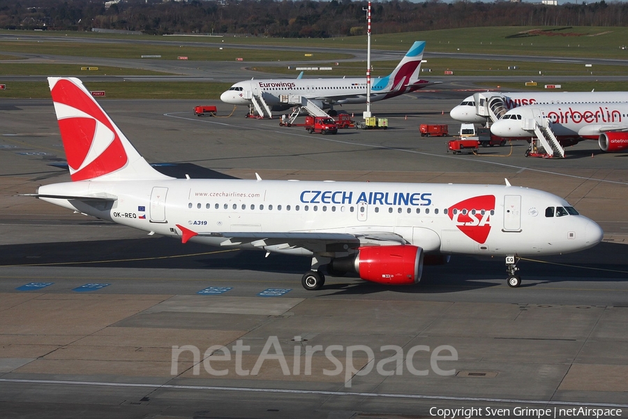 CSA Czech Airlines Airbus A319-112 (OK-REQ) | Photo 103456