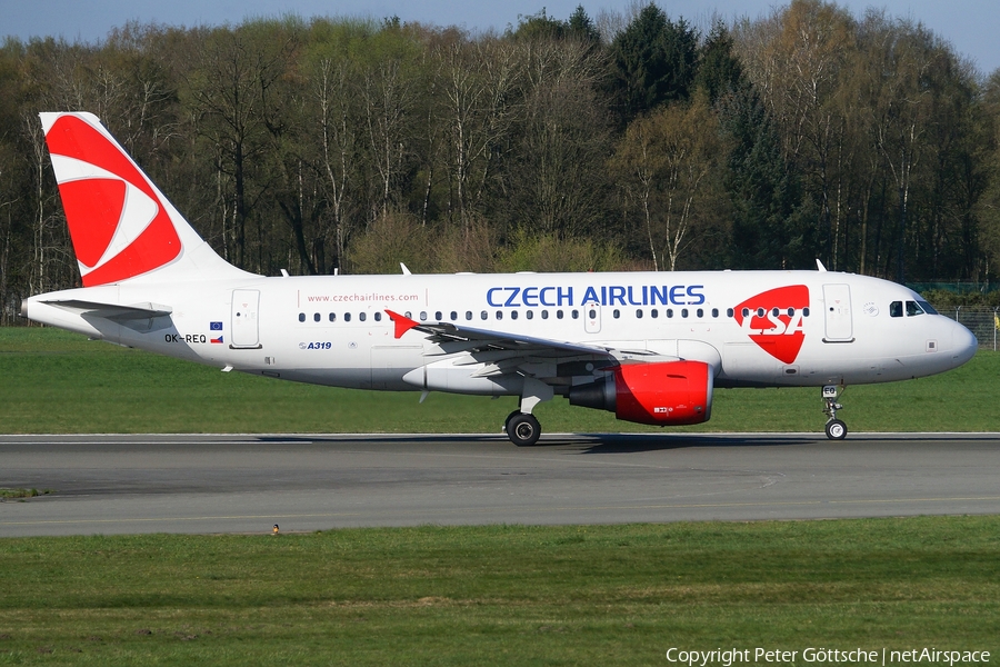 CSA Czech Airlines Airbus A319-112 (OK-REQ) | Photo 106044