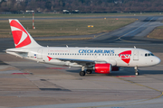 CSA Czech Airlines Airbus A319-112 (OK-REQ) at  Hamburg - Fuhlsbuettel (Helmut Schmidt), Germany