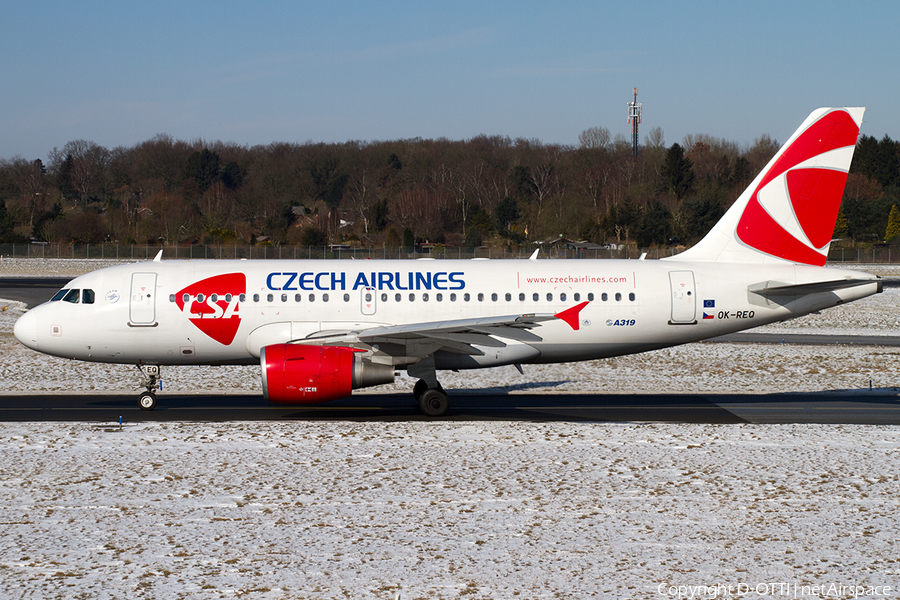 CSA Czech Airlines Airbus A319-112 (OK-REQ) | Photo 224150