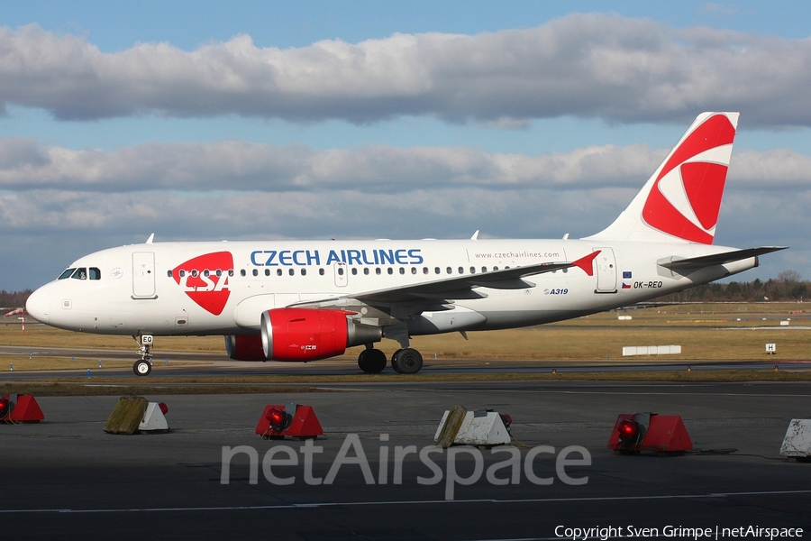 CSA Czech Airlines Airbus A319-112 (OK-REQ) | Photo 224676