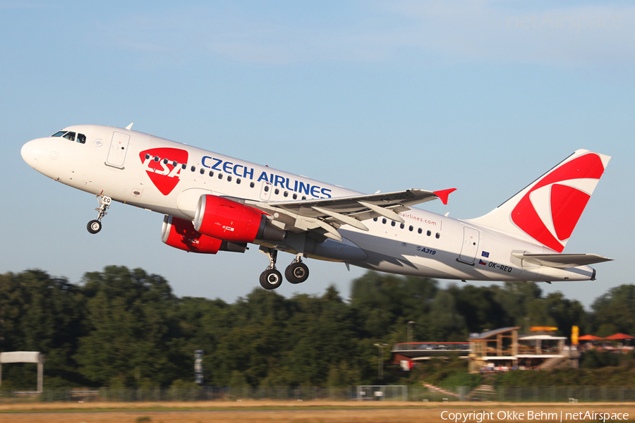 CSA Czech Airlines Airbus A319-112 (OK-REQ) | Photo 52295