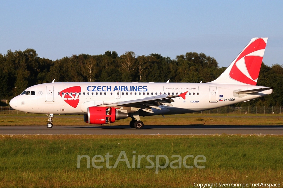 CSA Czech Airlines Airbus A319-112 (OK-REQ) | Photo 85334