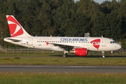 CSA Czech Airlines Airbus A319-112 (OK-REQ) at  Hamburg - Fuhlsbuettel (Helmut Schmidt), Germany