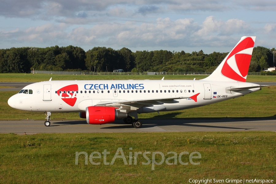 CSA Czech Airlines Airbus A319-112 (OK-REQ) | Photo 92889
