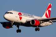 CSA Czech Airlines Airbus A319-112 (OK-REQ) at  Hamburg - Fuhlsbuettel (Helmut Schmidt), Germany