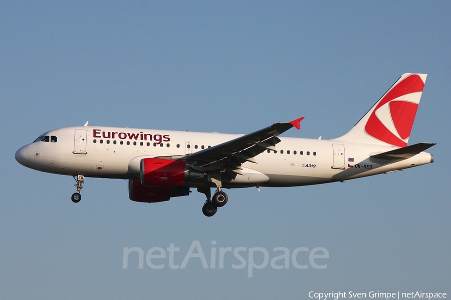Eurowings (CSA Czech Airlines) Airbus A319-112 (OK-REQ) | Photo 313917