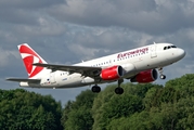 Eurowings (CSA Czech Airlines) Airbus A319-112 (OK-REQ) at  Hamburg - Fuhlsbuettel (Helmut Schmidt), Germany