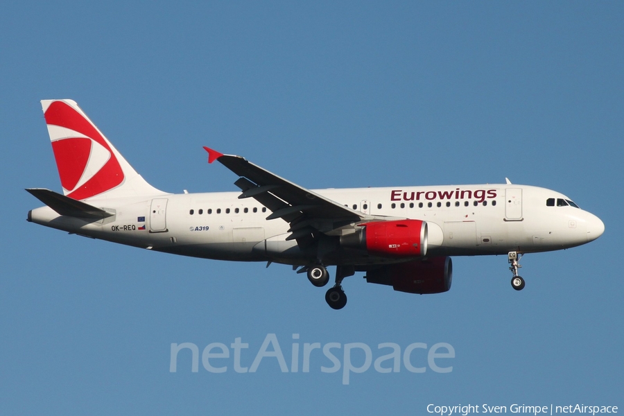 Eurowings (CSA Czech Airlines) Airbus A319-112 (OK-REQ) | Photo 333264