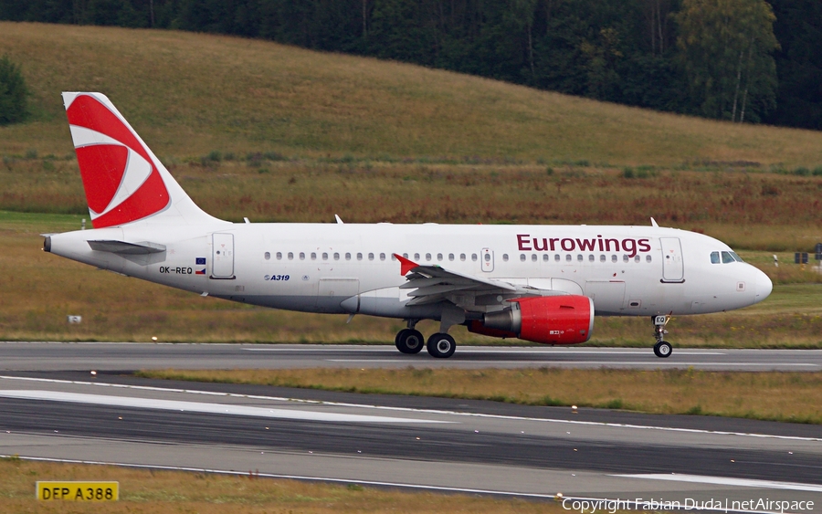 Eurowings (CSA Czech Airlines) Airbus A319-112 (OK-REQ) | Photo 335662