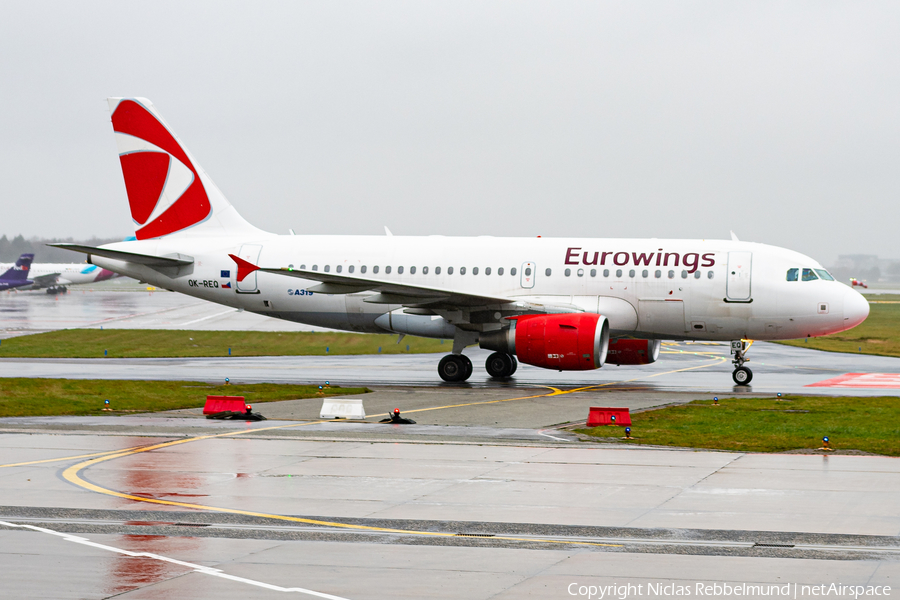 Eurowings (CSA Czech Airlines) Airbus A319-112 (OK-REQ) | Photo 362123