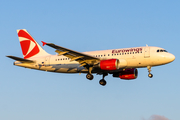 Eurowings (CSA Czech Airlines) Airbus A319-112 (OK-REQ) at  Hamburg - Fuhlsbuettel (Helmut Schmidt), Germany