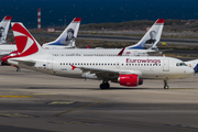 Eurowings (CSA Czech Airlines) Airbus A319-112 (OK-REQ) at  Gran Canaria, Spain