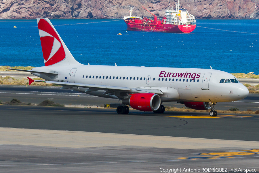 Eurowings (CSA Czech Airlines) Airbus A319-112 (OK-REQ) | Photo 314432