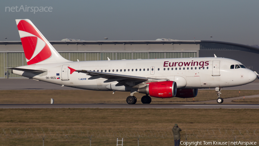 Eurowings (CSA Czech Airlines) Airbus A319-112 (OK-REQ) | Photo 370736