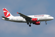 Eurowings (CSA Czech Airlines) Airbus A319-112 (OK-REQ) at  Stuttgart, Germany