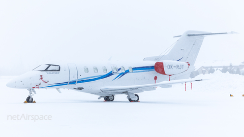 Alpha Aviation Pilatus PC-24 (OK-RJT) at  Samedan - St. Moritz, Switzerland