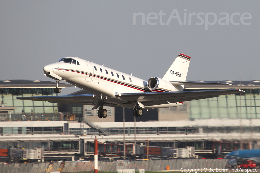 Travel Service Cessna 680 Citation Sovereign (OK-SEM) | Photo 238653