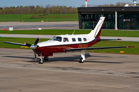 (Private) Piper PA-46-350P Malibu Mirage (OK-SGA) at  Hamburg - Fuhlsbuettel (Helmut Schmidt), Germany