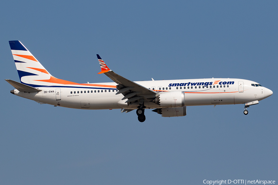 SmartWings Boeing 737-8 MAX (OK-SWA) | Photo 647393