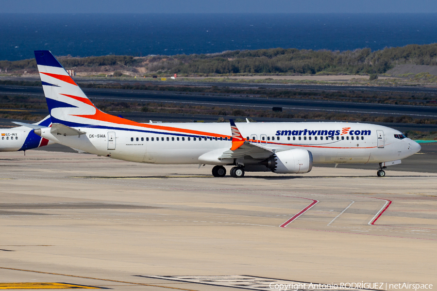 SmartWings Boeing 737-8 MAX (OK-SWA) | Photo 440520