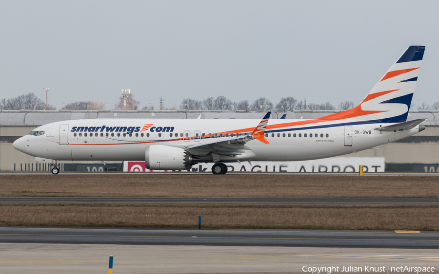 SmartWings Boeing 737-8 MAX (OK-SWB) | Photo 233962