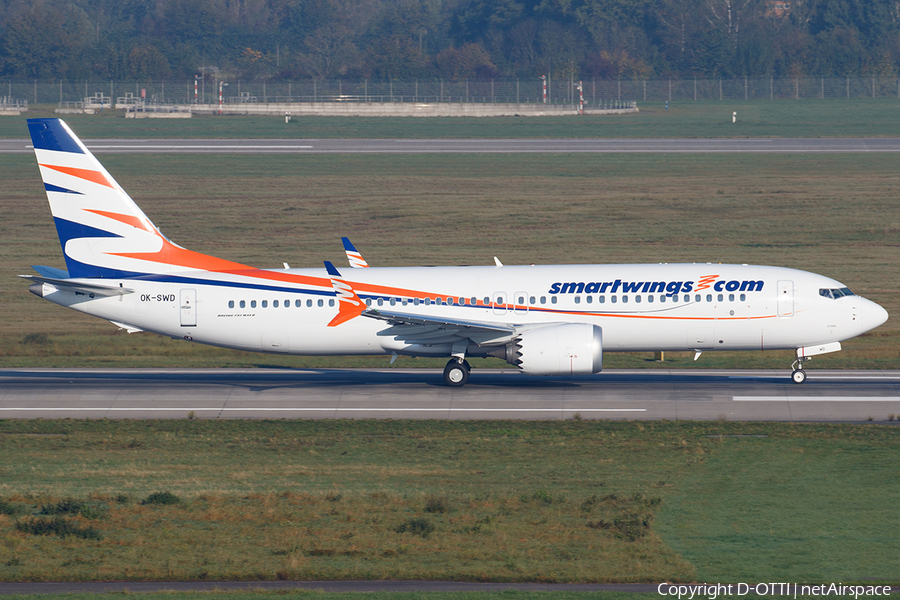 SmartWings Boeing 737-8 MAX (OK-SWD) | Photo 476754