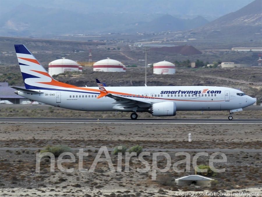 SmartWings Boeing 737-8 MAX (OK-SWD) | Photo 269261