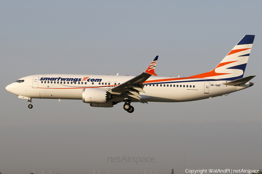 SmartWings Boeing 737-8 MAX (OK-SWF) | Photo 569433