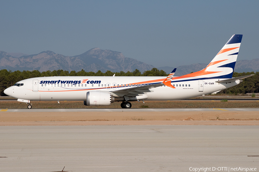 SmartWings Boeing 737-8 MAX (OK-SWM) | Photo 601129