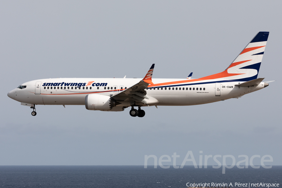 SmartWings Boeing 737-8 MAX (OK-SWM) | Photo 535696