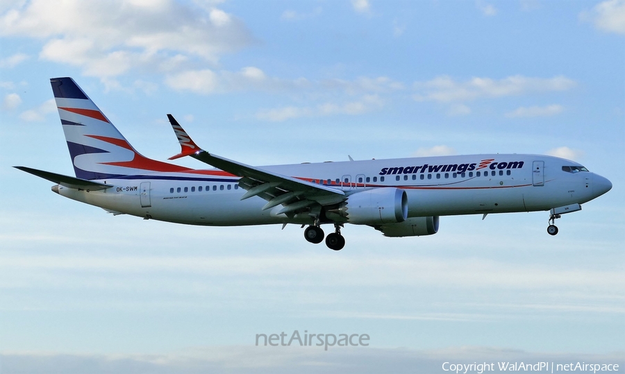 SmartWings Boeing 737-8 MAX (OK-SWM) | Photo 447400