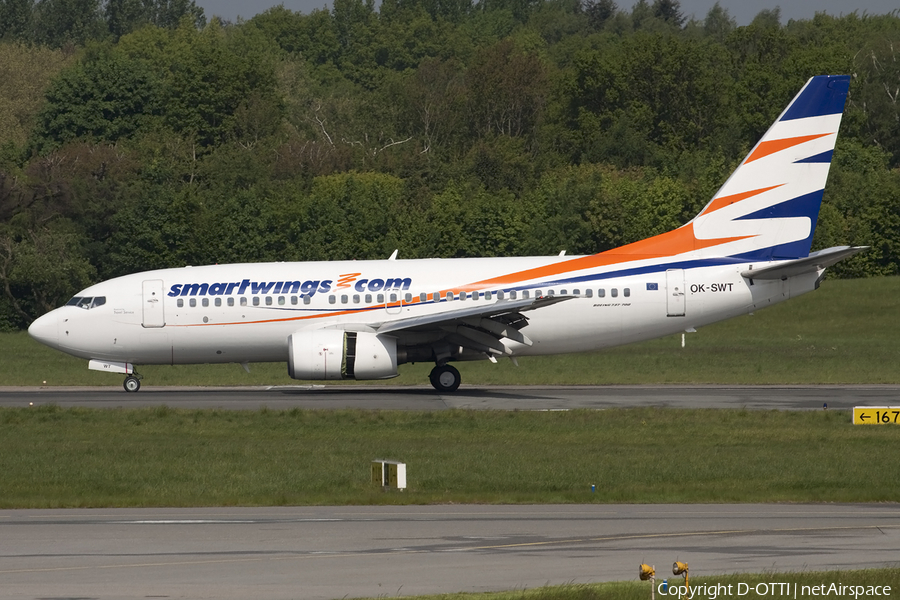 SmartWings Boeing 737-7Q8 (OK-SWT) | Photo 436591