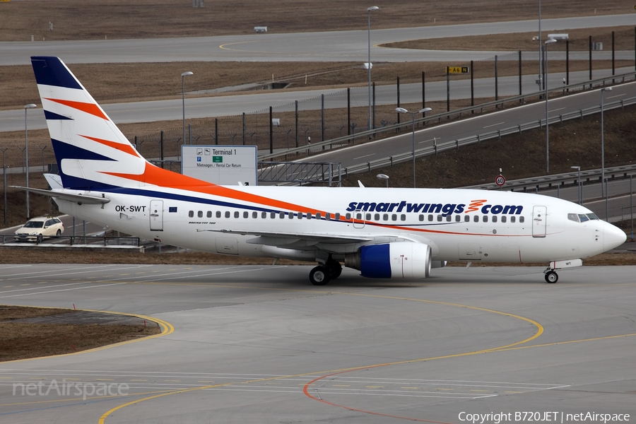 SmartWings Boeing 737-7Q8 (OK-SWT) | Photo 69381