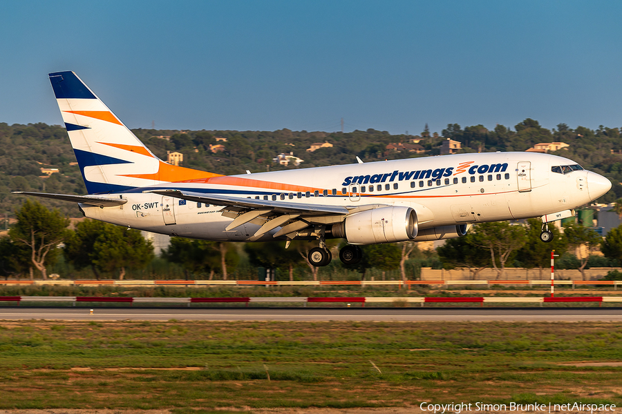 SmartWings Boeing 737-7Q8 (OK-SWT) | Photo 659927