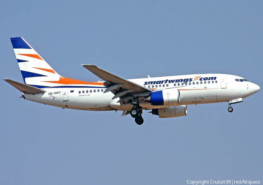 SmartWings Boeing 737-7Q8 (OK-SWT) | Photo 129557