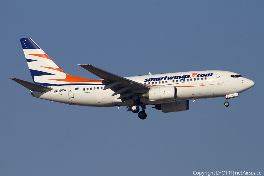 SmartWings Boeing 737-7Q8 (OK-SWW) | Photo 391345