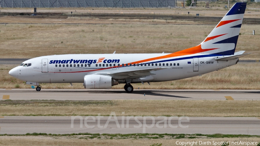 SmartWings Boeing 737-7Q8 (OK-SWW) | Photo 236556