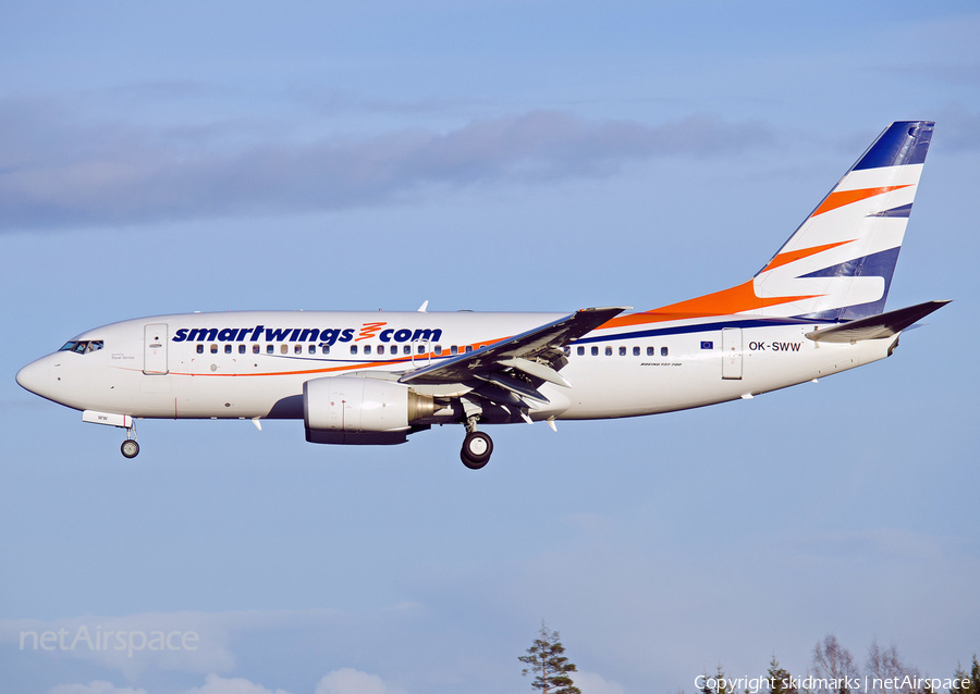 SmartWings Boeing 737-7Q8 (OK-SWW) | Photo 72351